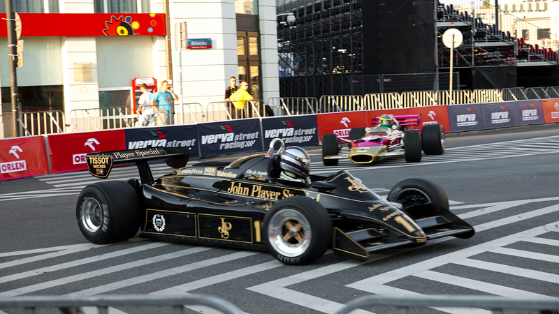 Illustration for article titled Spectacular collection of race cars take over Poland